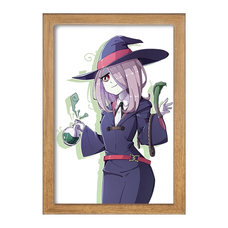 تابلو خندالو مدل سوسی انیمه جادوگران کوچک Little Witch Academia  کد 22846