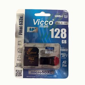 نقد و بررسی کارت حافظه micro SDXC ویکومن مدل 633X Plus کلاس 10 استاندارد UHS-I U3 سرعت 90MBS ظرفیت 128 گیگابایت به همراه کارت خوان توسط خریداران