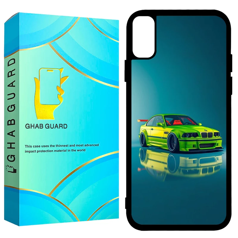 کاور قاب گارد طرح ماشین مدل GCHPX مناسب برای گوشی موبایل اپل iPhone X / XS