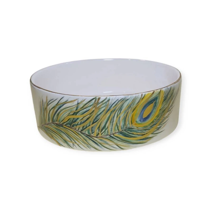 ظرف سرو مدل طاووس