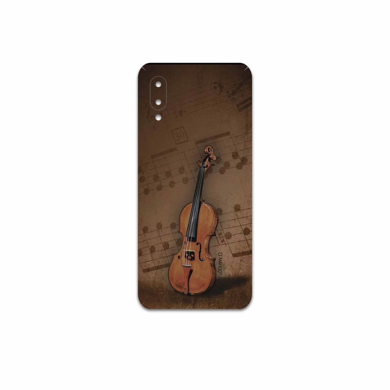 برچسب پوششی ماهوت مدل Violin-Instrument مناسب برای گوشی موبایل سامسونگ Galaxy M02