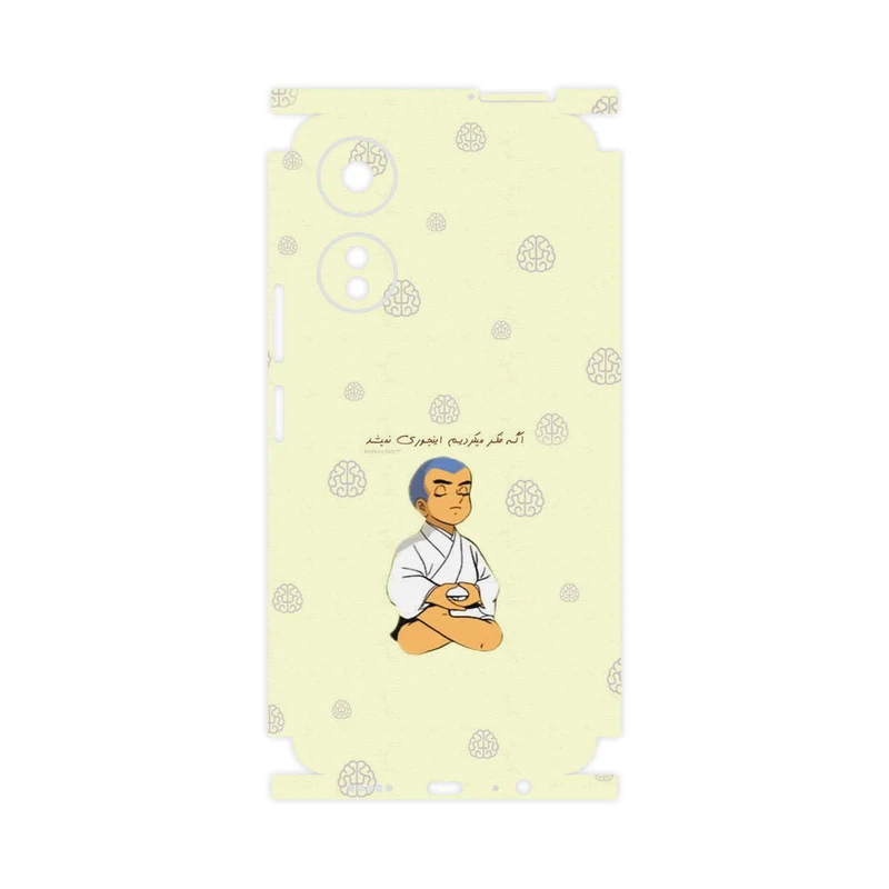 برچسب پوششی ماهوت مدل Ikkyu-san-FullSkin مناسب برای گوشی موبایل آنر X5 Plus