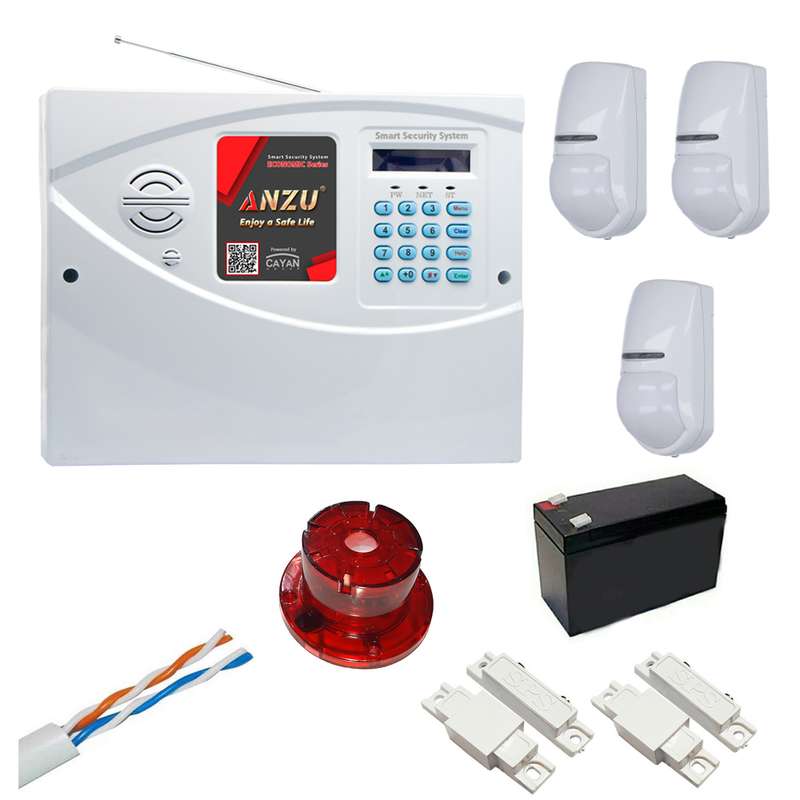 سیستم دزدگیر سیم کارتی آنزو مدل ECO-1 سیستم دزدگیر سیم کارتی آنزو مدل ECO-1