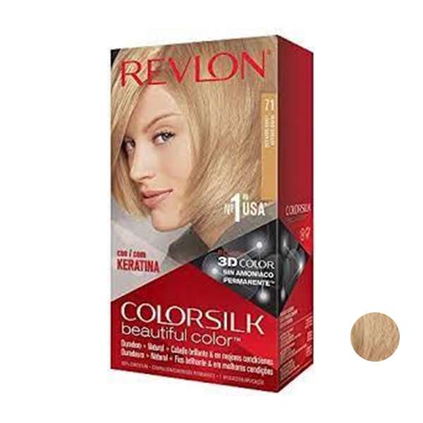 کیت رنگ مو رولون شماره 71 حجم 59 میلی لیتر رنگ بلوند تیره