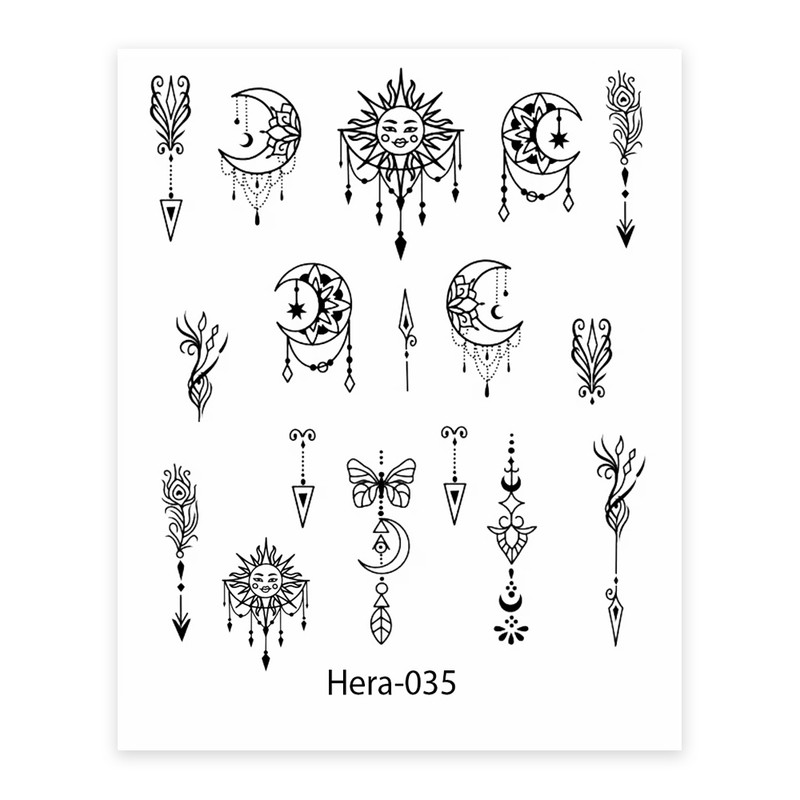 لنز ناخن مدل hera-035