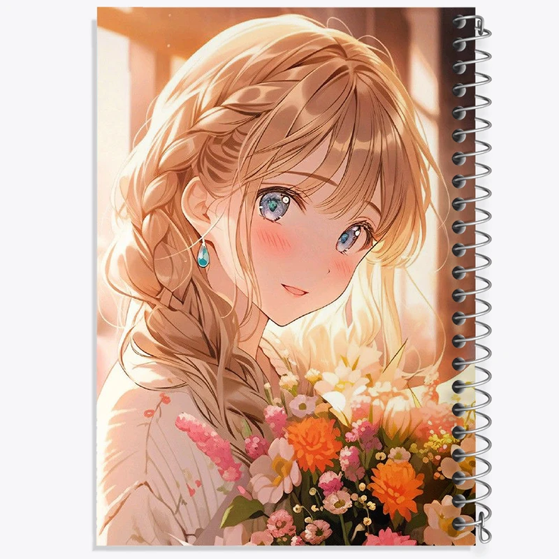 دفتر لیست خرید 50 برگ خندالو طرح دخترانه کد N1802