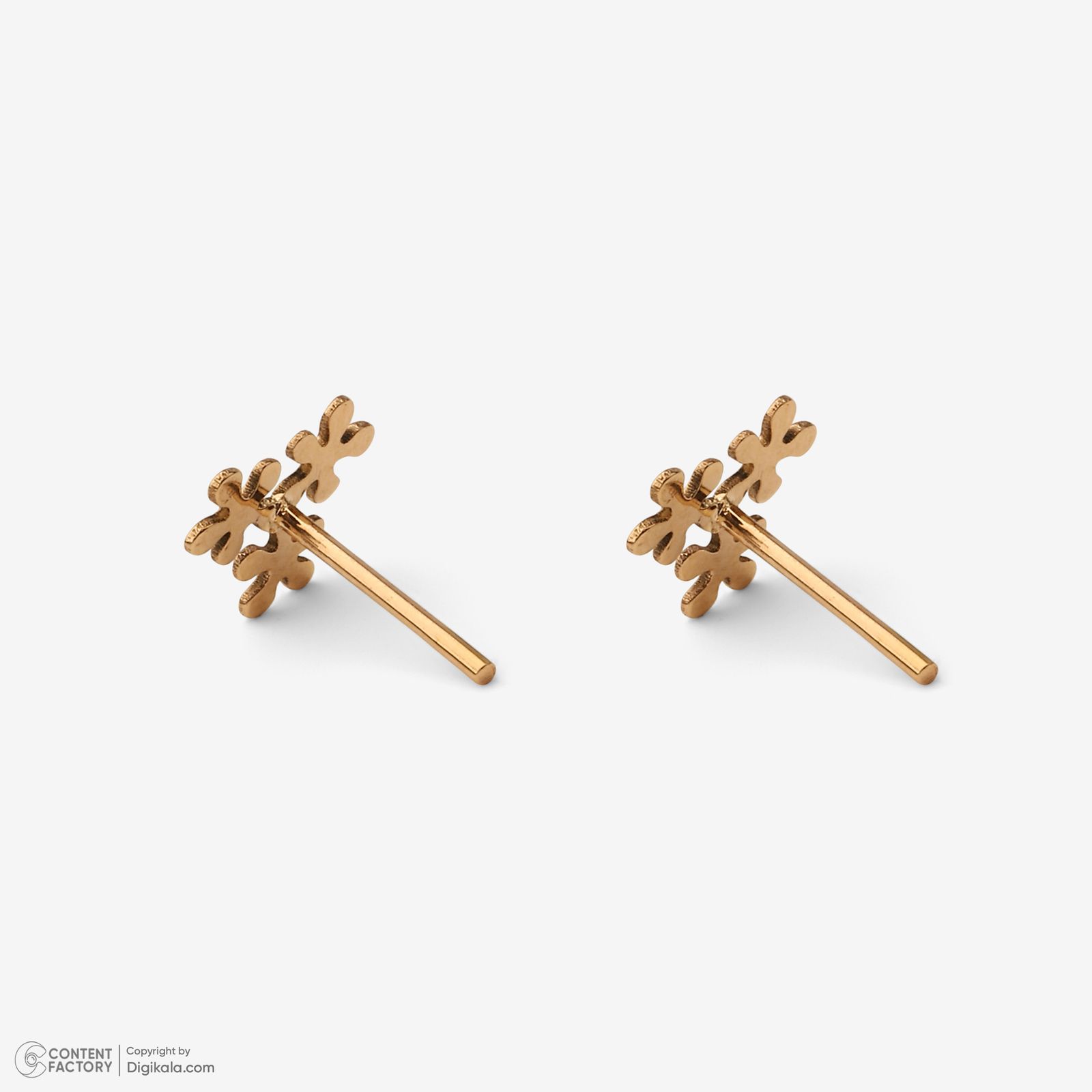 نیم ست طلا 18 عیار زنانه سایا گلد مدل گل دریایی ns12 -  - 6