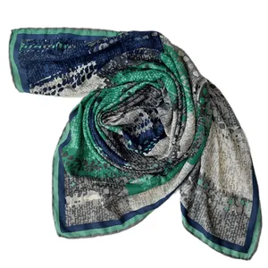 روسری زنانه مدل نخی برفی