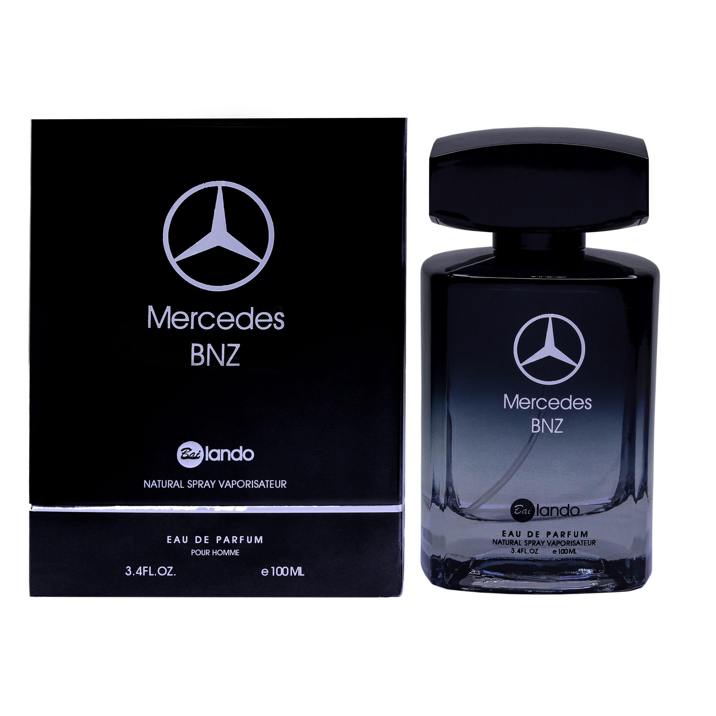 ادو پرفیوم مردانه  بای لندو مدل Mercedes Bnz حجم 100 میلی لیتر
