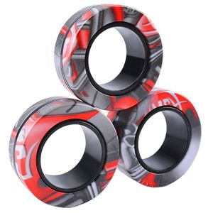 نقد و بررسی فیجت ضد استرس ریلایف مدل 300 Magnetic Ring طرح حلقه های مغناطیسی بسته 3 عددی توسط خریداران