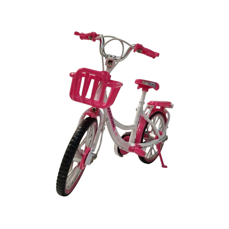 اسباب بازی زینتی مدل دوچرخه فلزی سبد دار D2