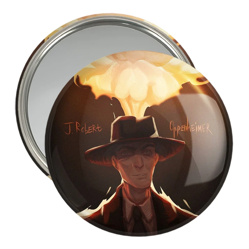 آینه جیبی خندالو مدل اوپنهایمر Oppenheimer کد 31015