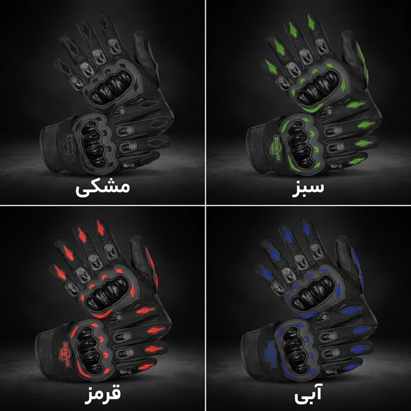 عکس شماره 2 : دستکش موتورسواری کانکه مدل پرمیوم تاچ