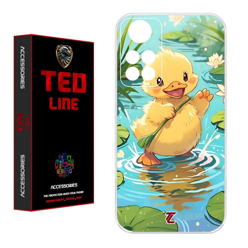 کاور تدلاین طرح اردک کد 1185 مناسب برای گوشی موبایل شیائومی Redmi Note 11 4G / Note 11S