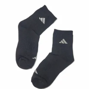 جوراب ورزشی ساق کوتاه مردانه مدل کف حوله ای