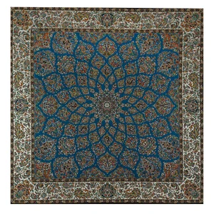 رومیزی ترمه رضایی یزد طرح زندیه کد 2124010402000