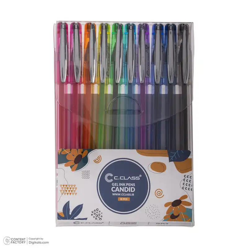 روان نویس سی.کلاس مدل کاندید بسته 10 عددی