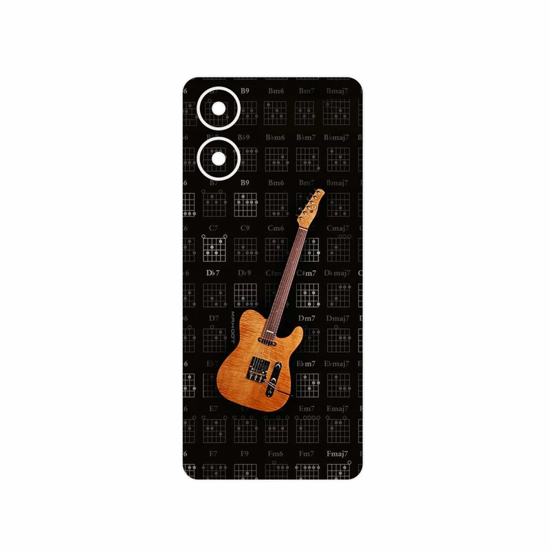 برچسب پوششی ماهوت مدل Guitar_Instrument مناسب برای گوشی موبایل موتورولا Moto G04s