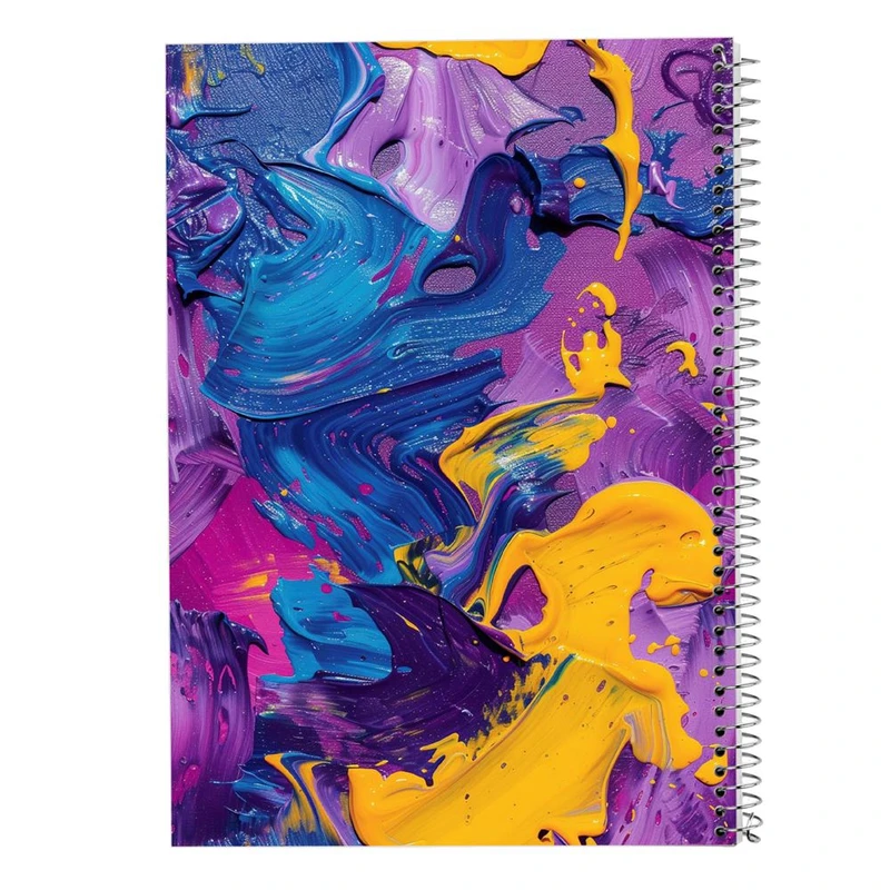 دفتر ژورنال نویسی 50 برگ مدوپد مدل نقطه ای طرح اشکال فانتزی کد DF16389