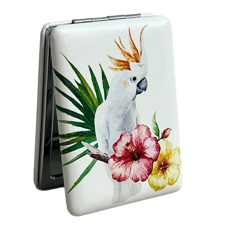 آینه جیبی مدل طوطی تاج دار