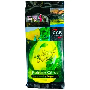خوشبو کننده خودرو مدل کارتی فرش کد Refresh Cirtus