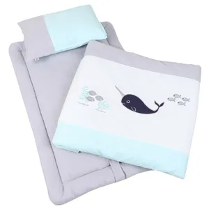 سرویس خواب کودک الا مدل ناروال مجموعه 4 عددی