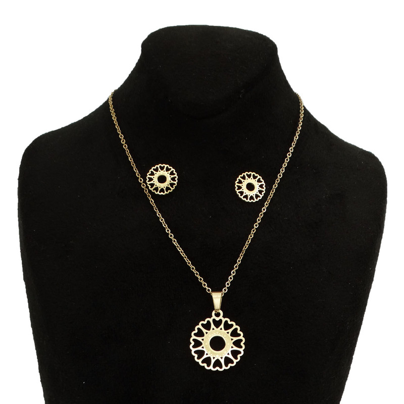 نیم ست دخترانه مدل خورشید تابان کد SZ 16