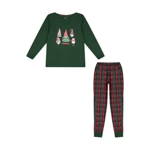 ست تی شرت آستین بلند و شلوار دخترانه ناربن مدل 1521435-46