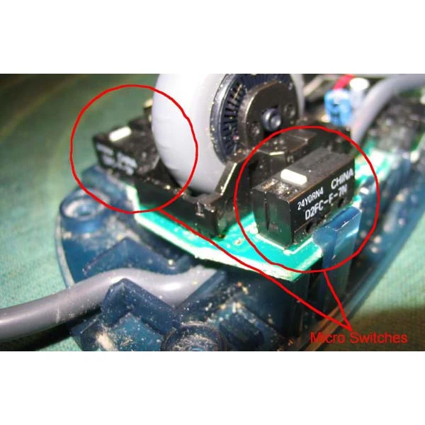 عکس شماره 5 : میکروسوئیچ ماوس مدل 1a بسته 5 عددی