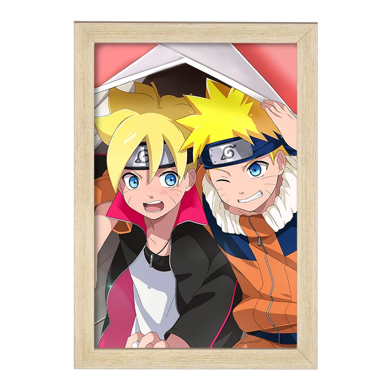 تابلو خندالو مدل ناروتو و بوروتو انیمه ناروتو Naruto  کد 11266