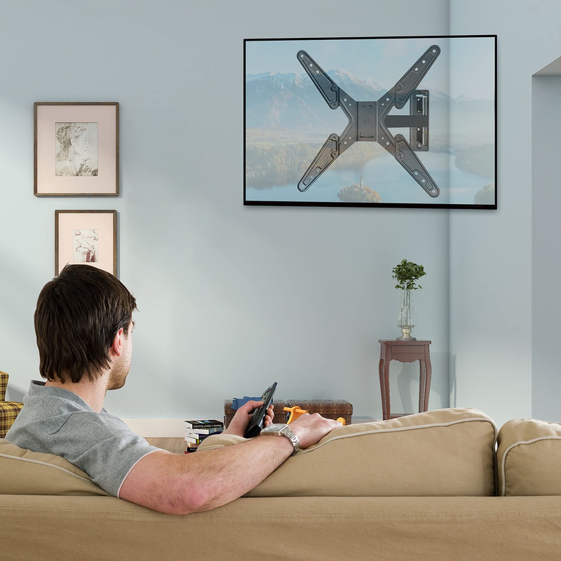 پایه دیواری تلویزیون مدل xmm015  مناسب برای تلویزیون های 26تا 55اینچ