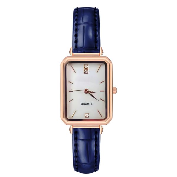 ساعت مچی عقربه‌ای کوارتز زنانه مدل کلاسیک لوکس بند چرم کد T2