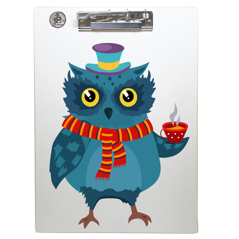 تخته شاسی طه چوب  مدل Cold owl01 سایز A4