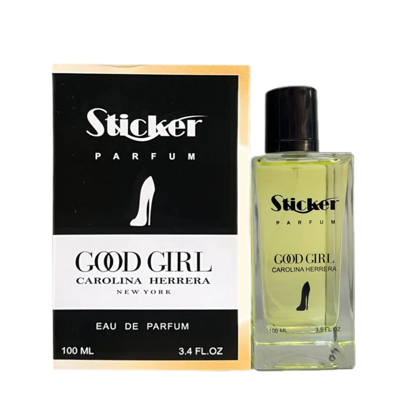 ادوپرفیوم زنانه مدل  استیکر مدل Good Girl رایحه گرم حجم 100 میلی‌لیتر