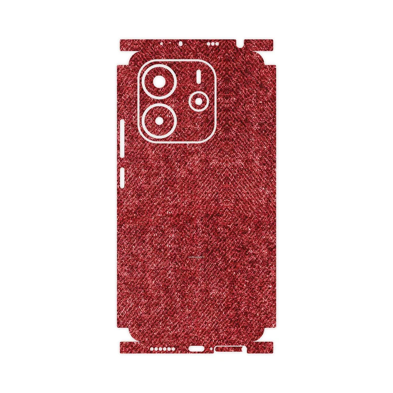 برچسب پوششی ماهوت مدل Fabric Texture 4-FullSkin مناسب برای گوشی موبایل شیائومی Redmi Note 14 4G