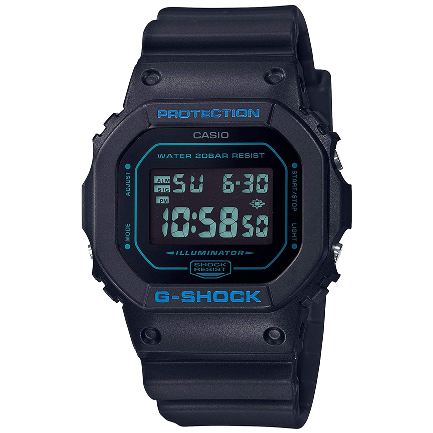 ساعت مچی دیجیتال مردانه کاسیو مدل جی شاک کد DW-5600BBM-1 👙
