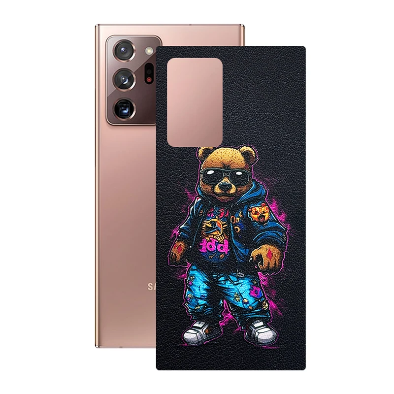برچسب پوششی ریمکس مدل Leth طرح خرس اسپرت مناسب برای گوشی موبایل سامسونگ Galaxy Note 20 Ultra