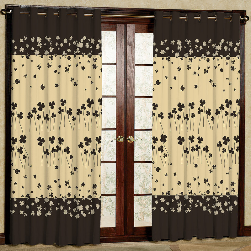 پرده مدل گل دار هازان پانچی کد 4655 سایز 140x200 سانتی متر
