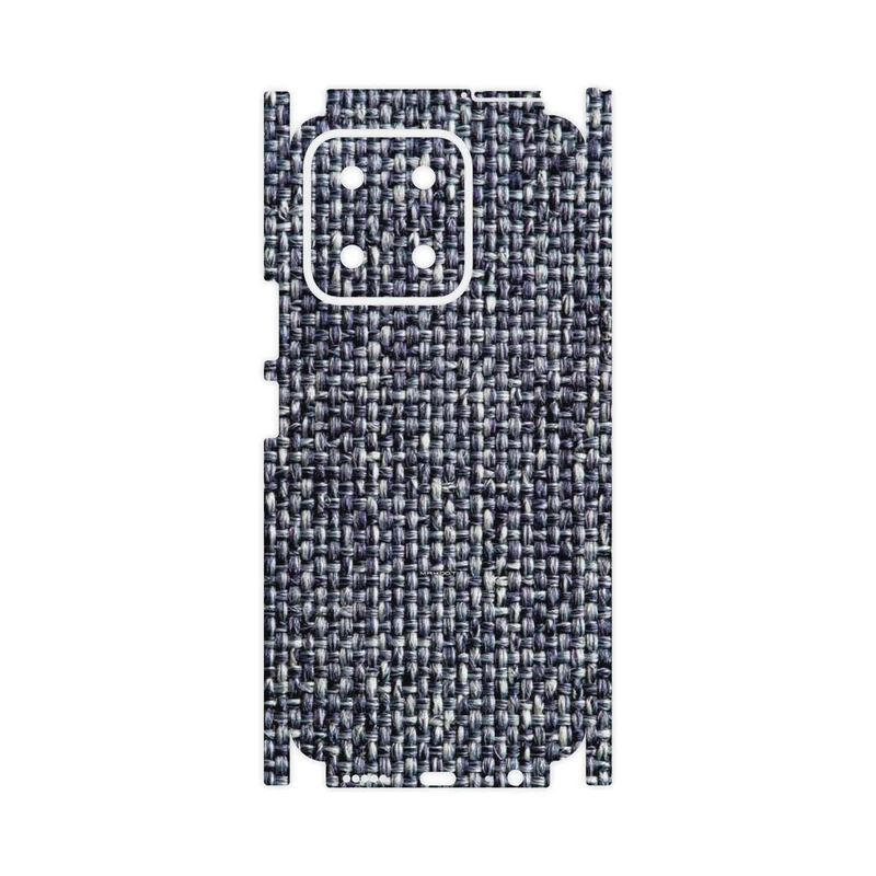 برچسب پوششی ماهوت مدل Fabric Texture 6-FullSkin مناسب برای گوشی موبایل آنر X5b