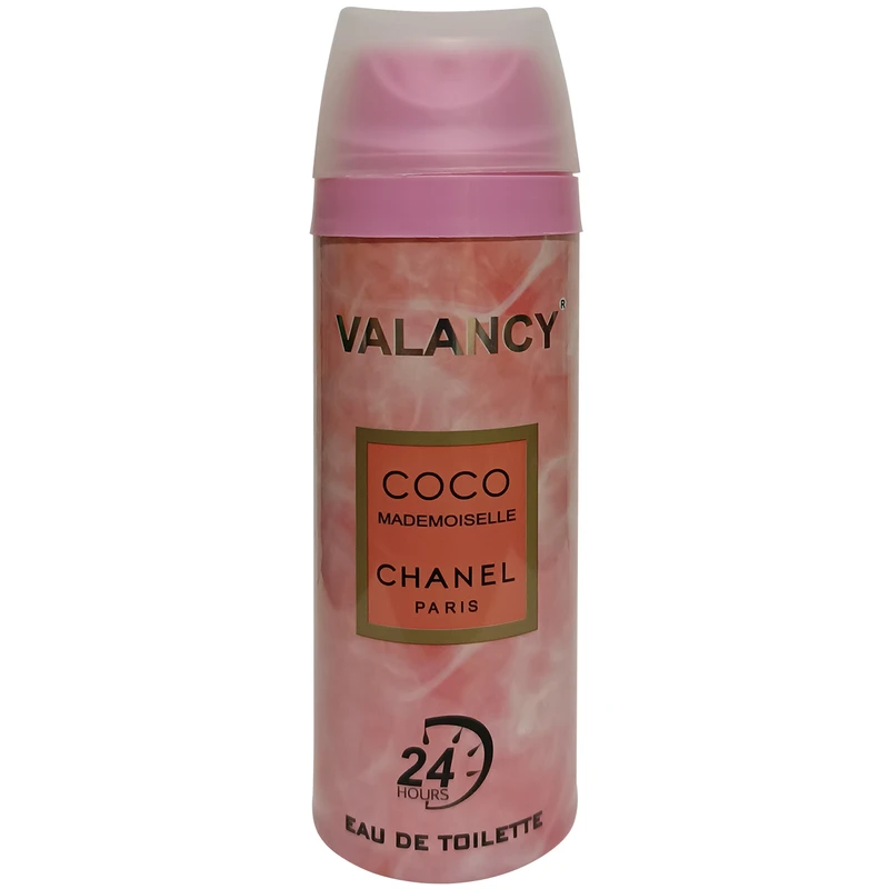 اسپری  ضد تعریق زنانه والانسی مدل Coco Mademoiselle Chanel حجم 200 میلی لیتر
