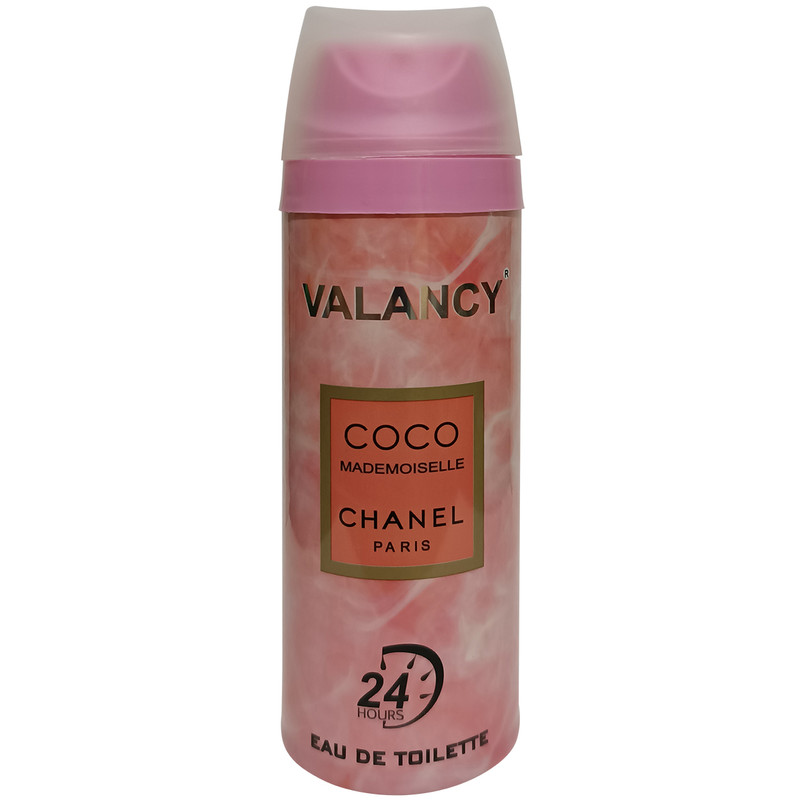 اسپری ضد تعریق زنانه والانسی مدل Coco Mademoiselle Chanel حجم 200 میلی لیتر