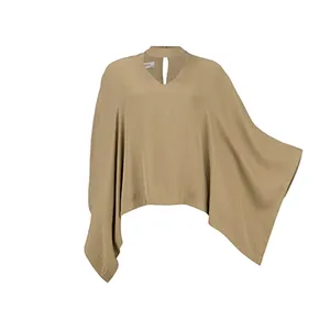 بلوز زنانه ریس مدل تنسل خفاشی  111601827