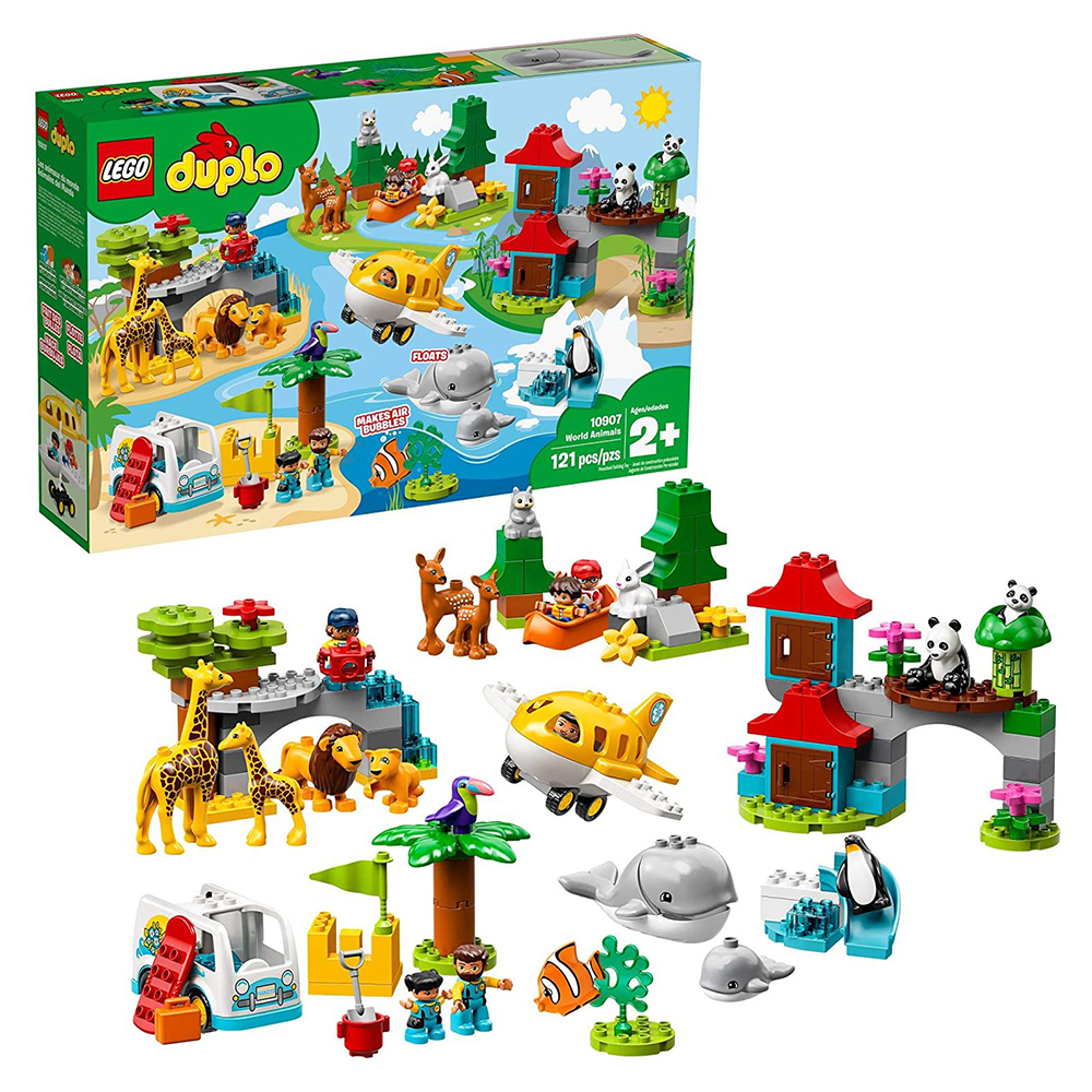 لگو سری دوپلو مدل World Animals کد 10907