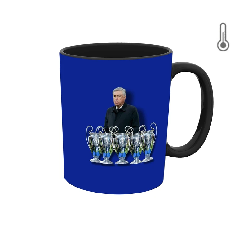 ماگ حرارتی طرح کارلو انجلوتی رئال مادرید 