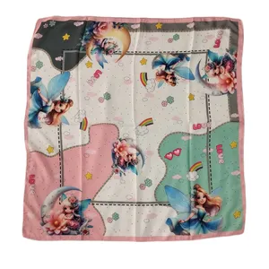 روسری دخترانه مدل گل