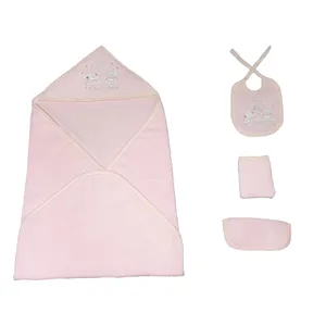 ست حوله 4 تکه کودک کد 22