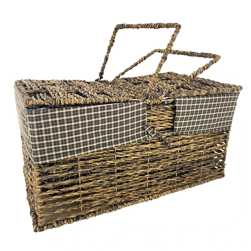 سبد پیک نیک مدل حصیری کد SPN01