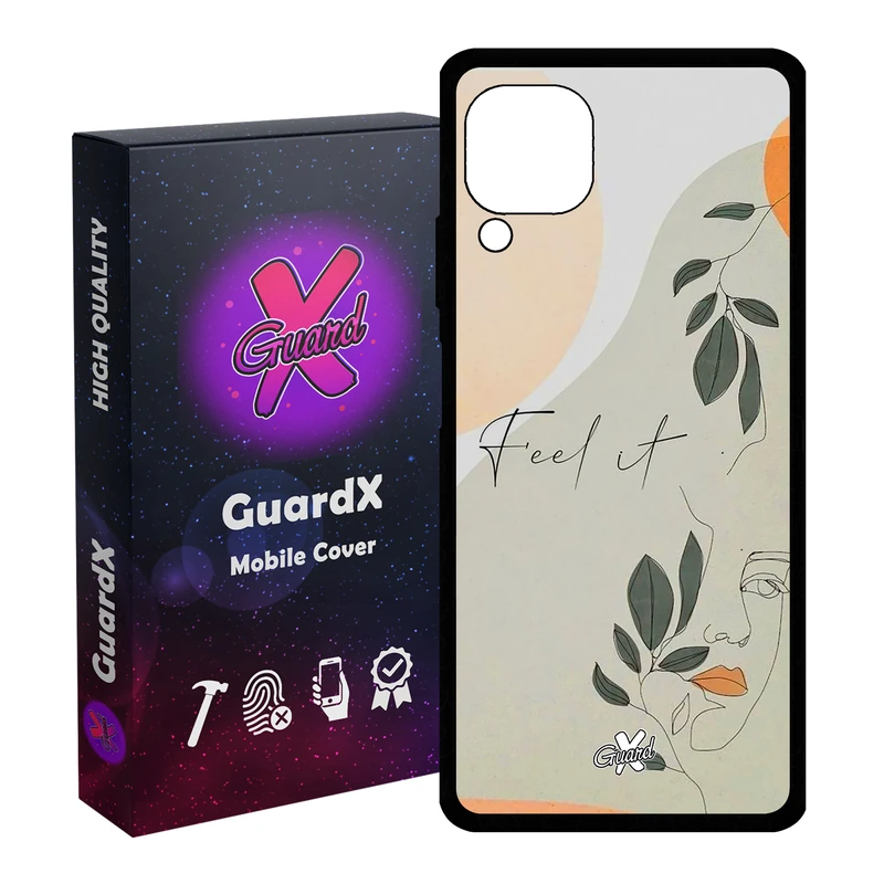 کاور گارد ایکس طرح دختر مدل Glass10387 مناسب برای گوشی موبایل هوآوی Nova 7i / Nova 6 SE / P40 Lite