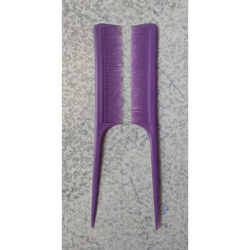 شانه مو مدل دم باریک کد PN-053 بسته 2 عددی