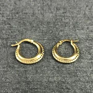 گوشواره طلا 18 عیار زنانه دوست خوب مدل dk510